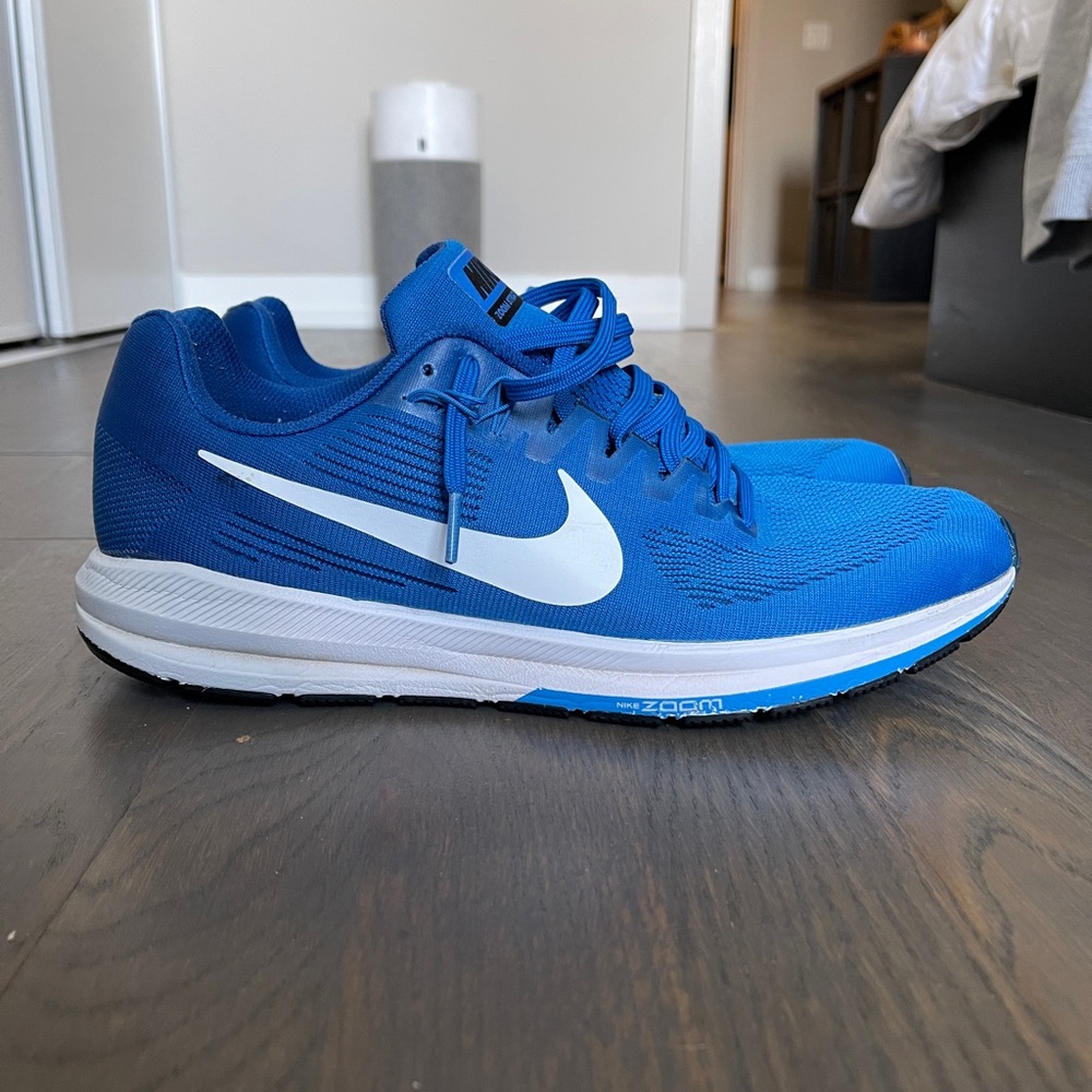 Nike Zoom Structure 21 Blue Running Shoes Men’s 10.5